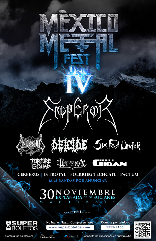 Ya está la primera parte del México Metal Fest IV!!