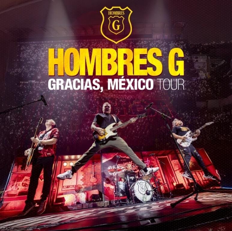 HOMBRES G PRESENTA SU TOUR “GRACIAS, MÉXICO TOUR”