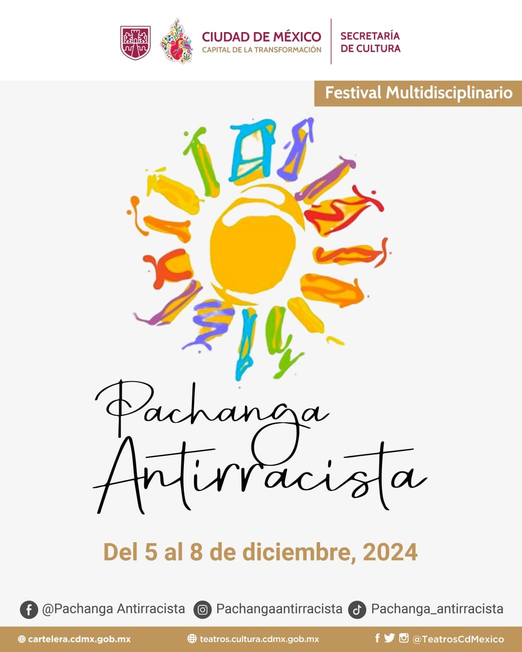 Anuncian tercera edición del Festival Pachanga Antirracista en la Ciudad de México