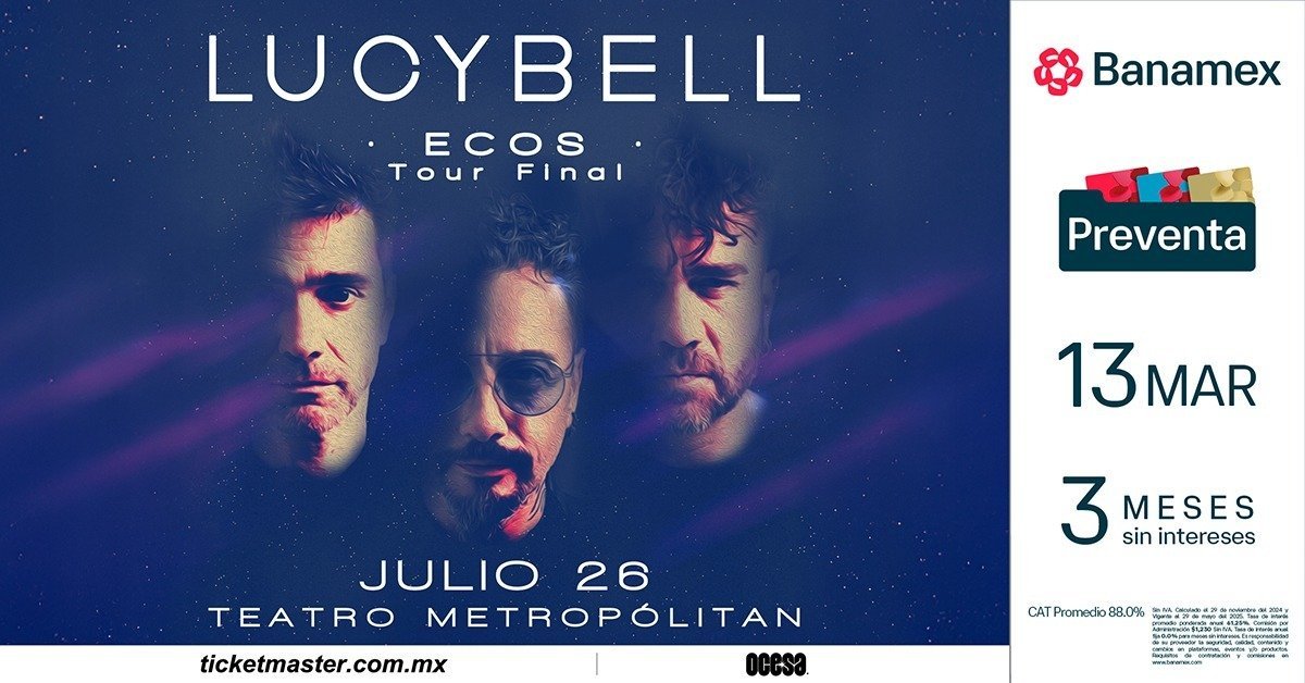 Lucybell anuncia su Ecos Tour Final y se despide en la CDMX