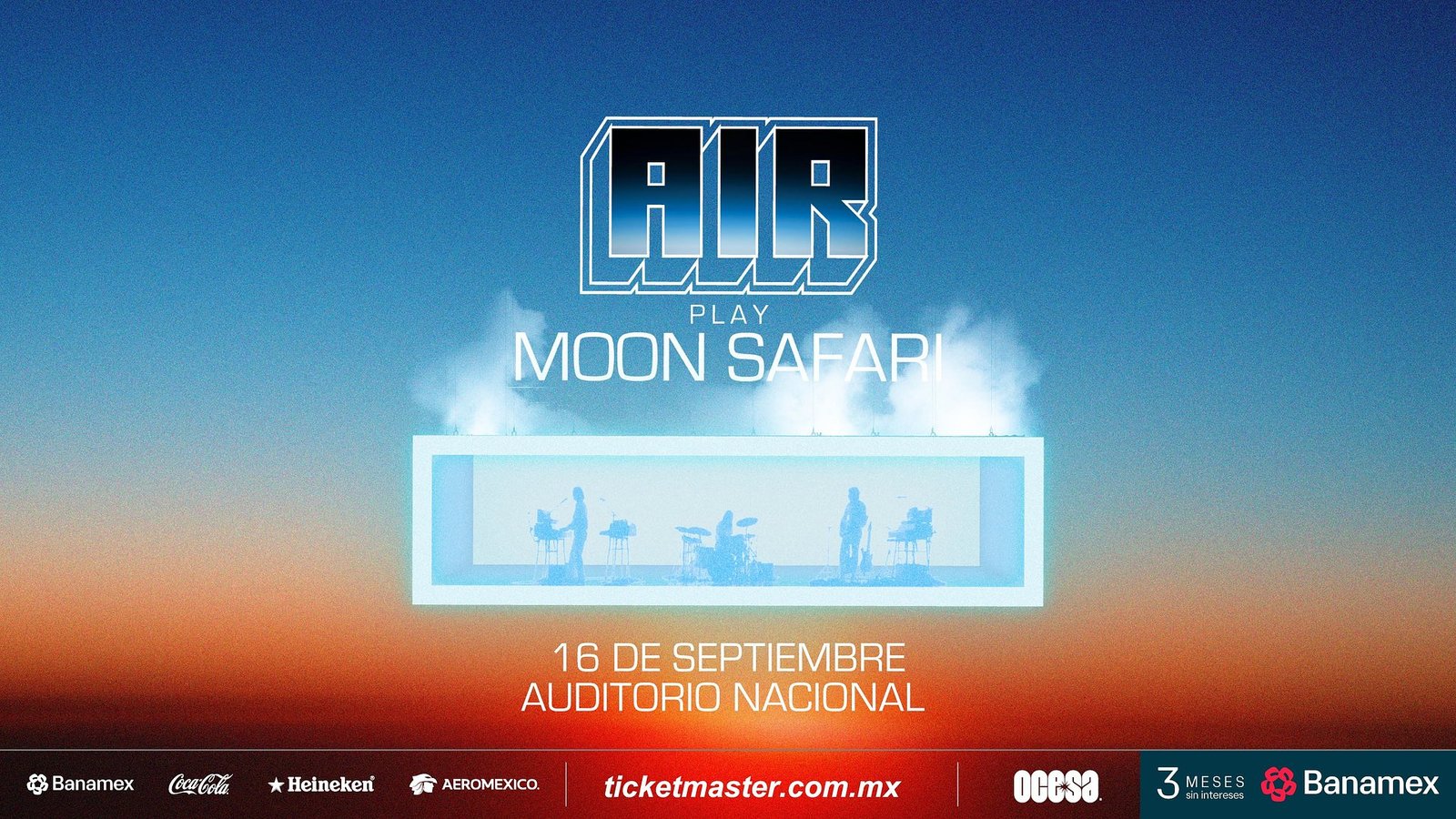 AIR celebrará en México los 25 años de Moon Safari