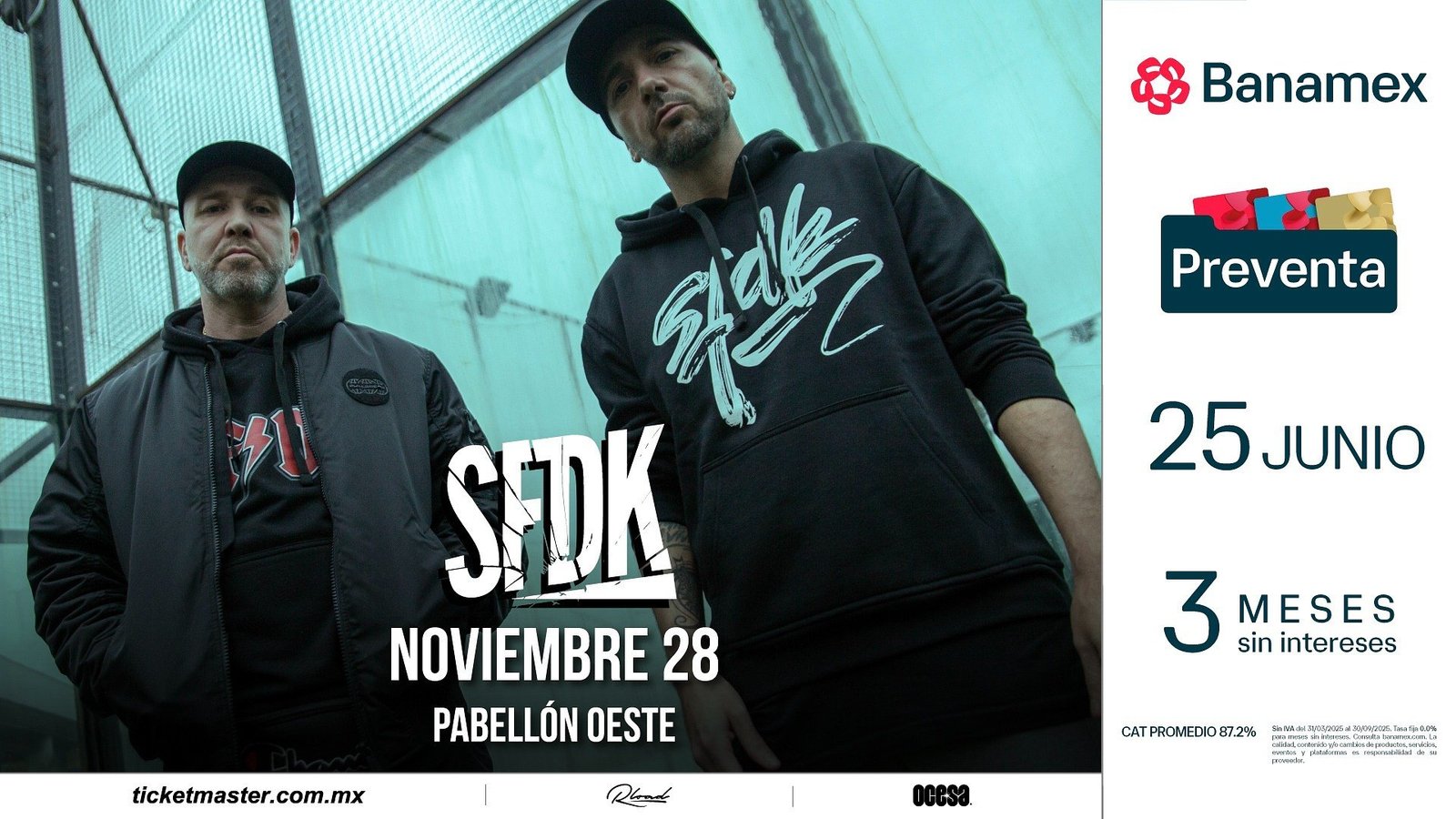 SFDK celebrará 30 años de carrera con concierto en CDMX