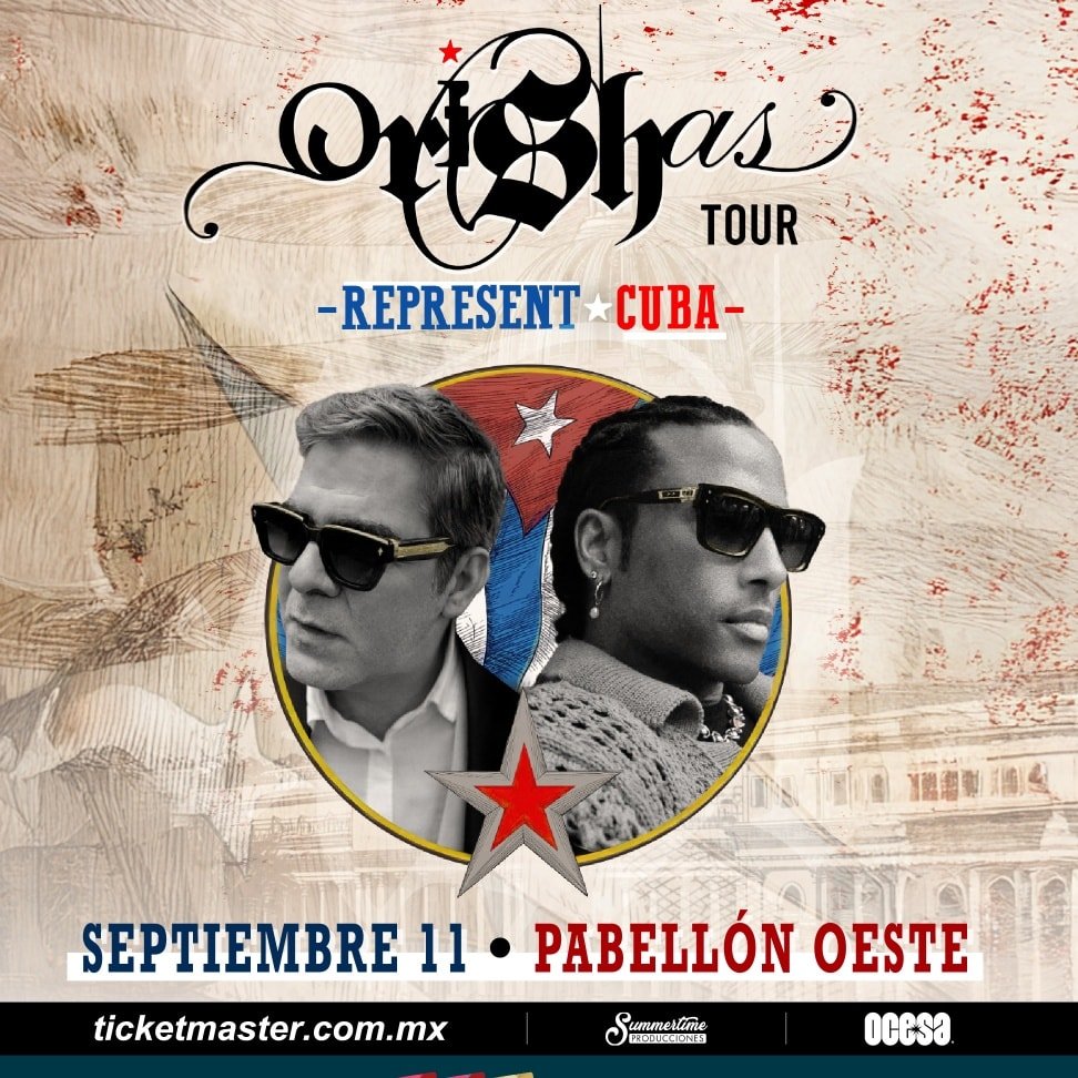 Orishas anuncia concierto en CDMX y promete una noche inolvidable