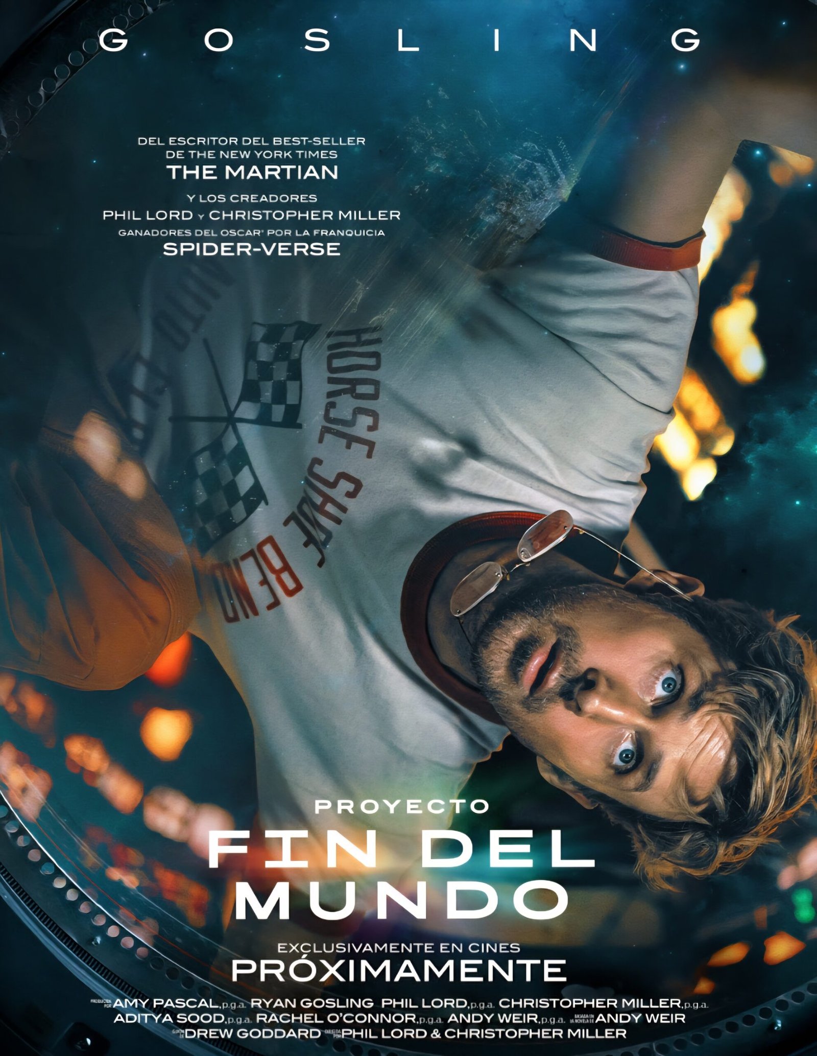 ¡Ryan Gosling se lanza al espacio en “Proyecto Fin del Mundo”!