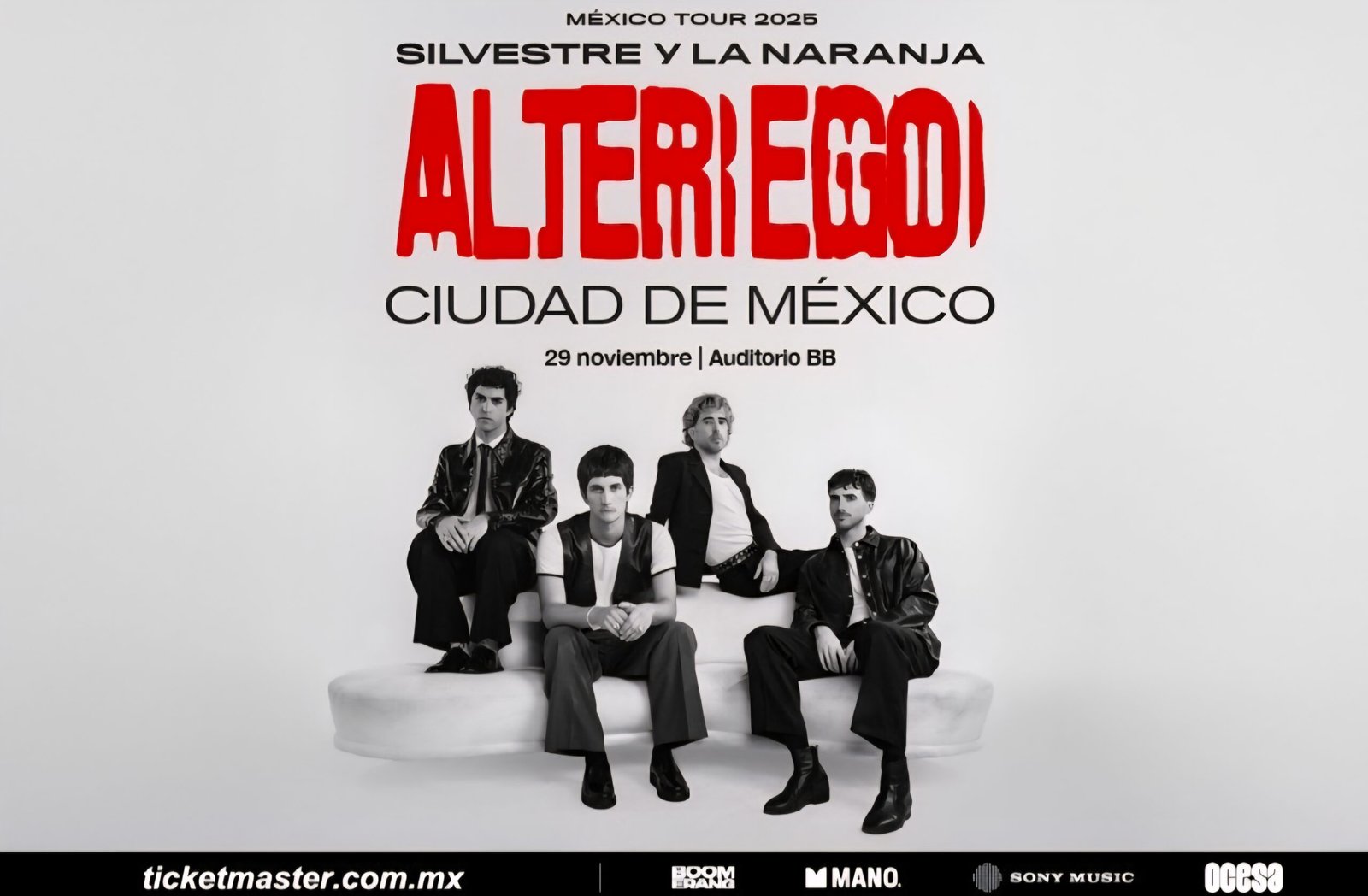 ¡Silvestre y La Naranja vuelve a la CDMX con todo el poder de ALTER EGO!