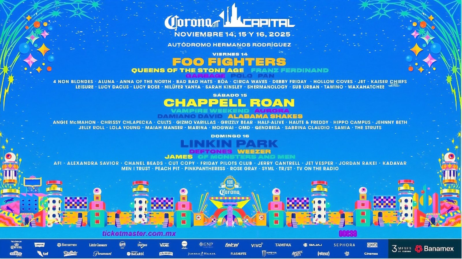 Corona Capital 2025: un mapa musical sin fronteras