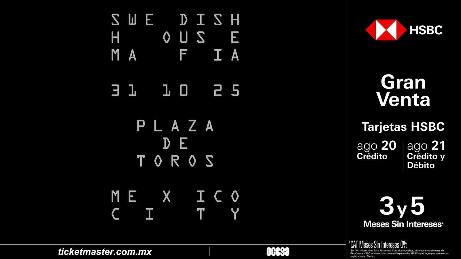 Swedish House Mafia anuncia concierto en Ciudad de México